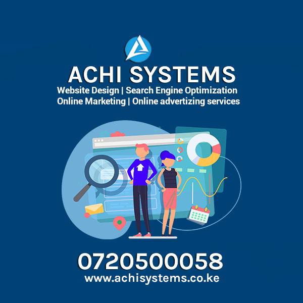 A Top Solution for  Website Design Services in Nairobi, Kenya | achisystems.co.ke